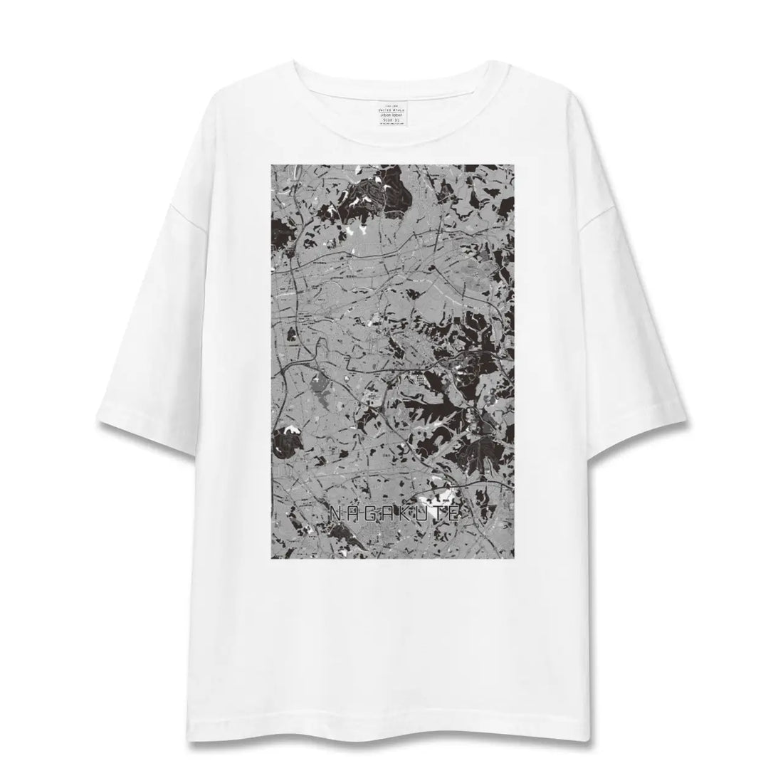 【長久手(愛知県)】地図柄ビッグシルエットTシャツ