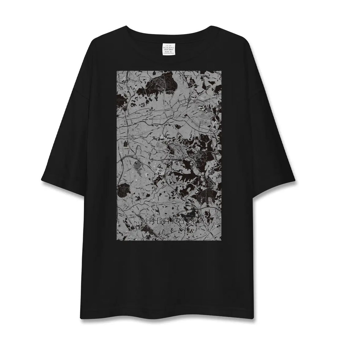 【長久手(愛知県)】地図柄ビッグシルエットTシャツ