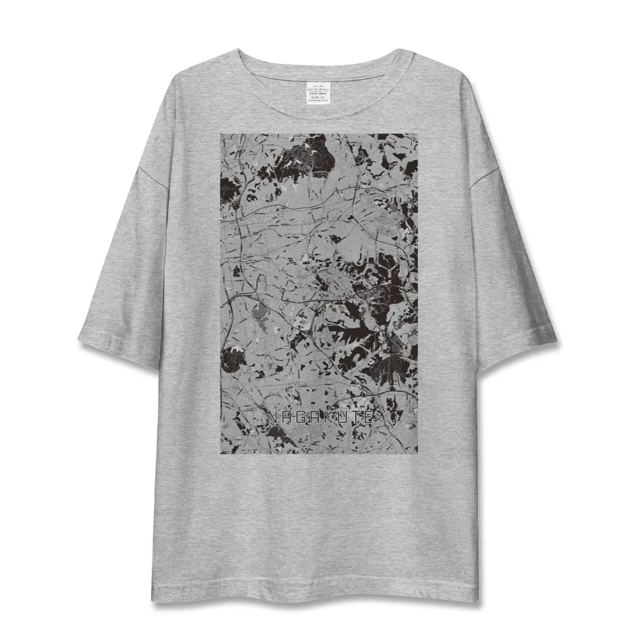 【長久手(愛知県)】地図柄ビッグシルエットTシャツ