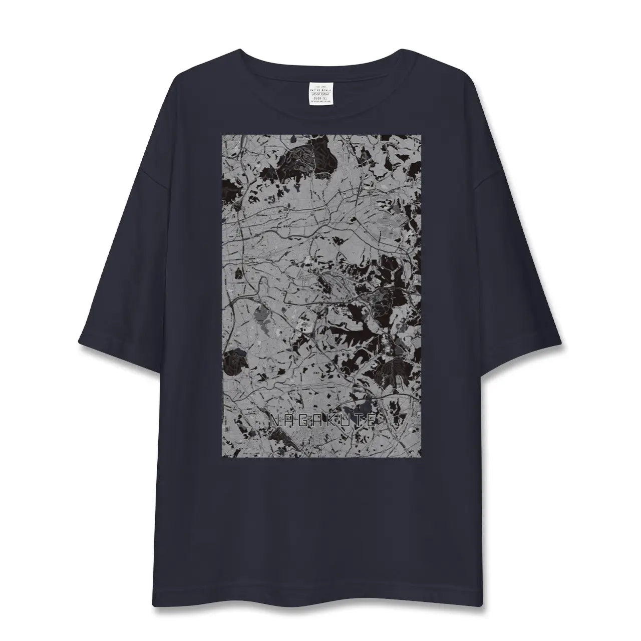 【長久手(愛知県)】地図柄ビッグシルエットTシャツ