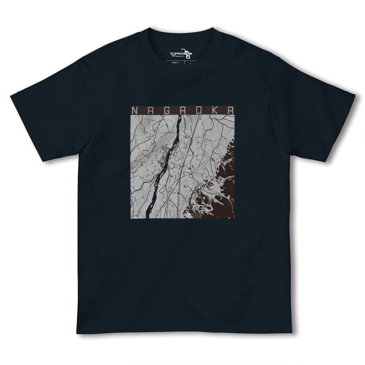 【長岡(新潟県)】地図柄ヘビーウェイトTシャツ