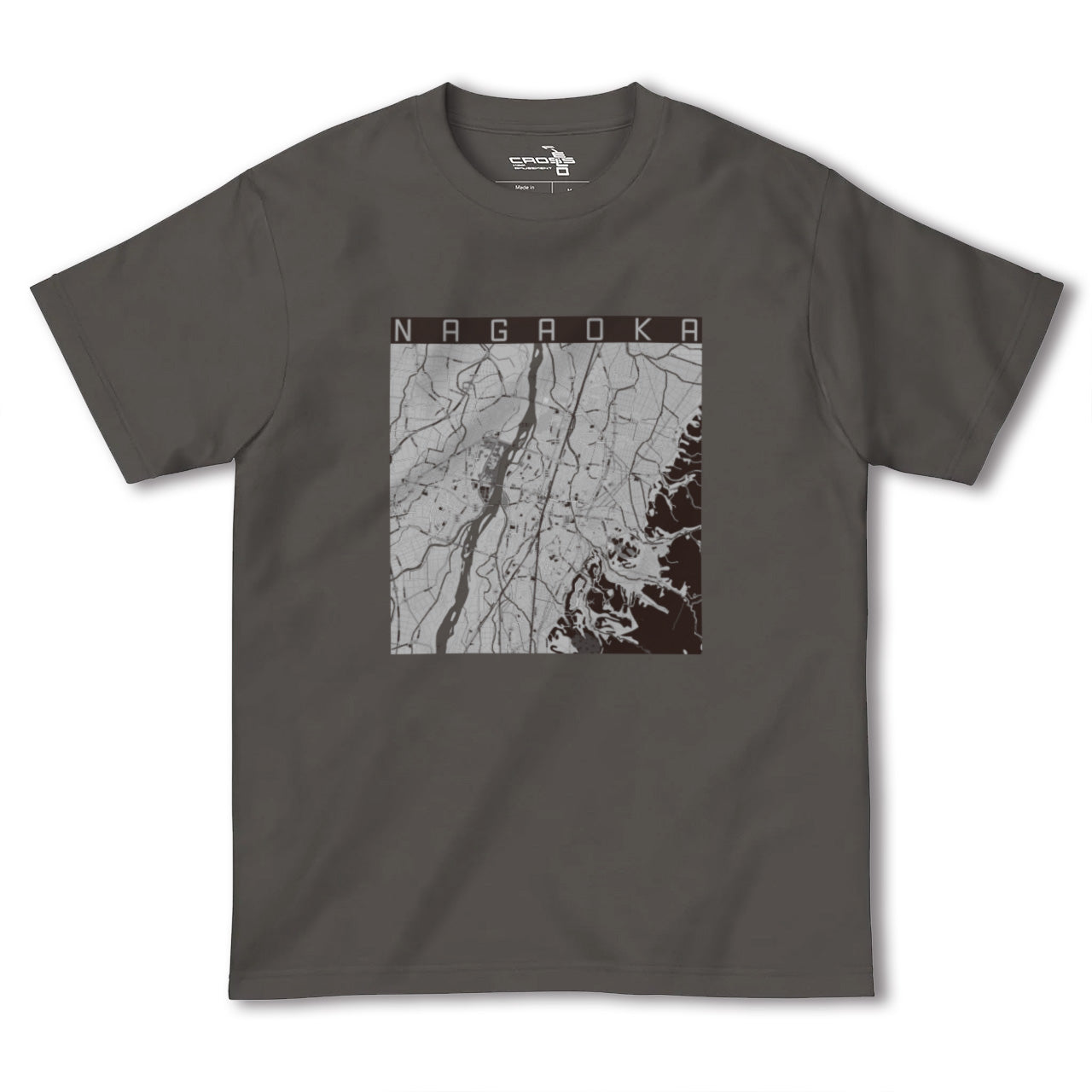 【長岡(新潟県)】地図柄ヘビーウェイトTシャツ