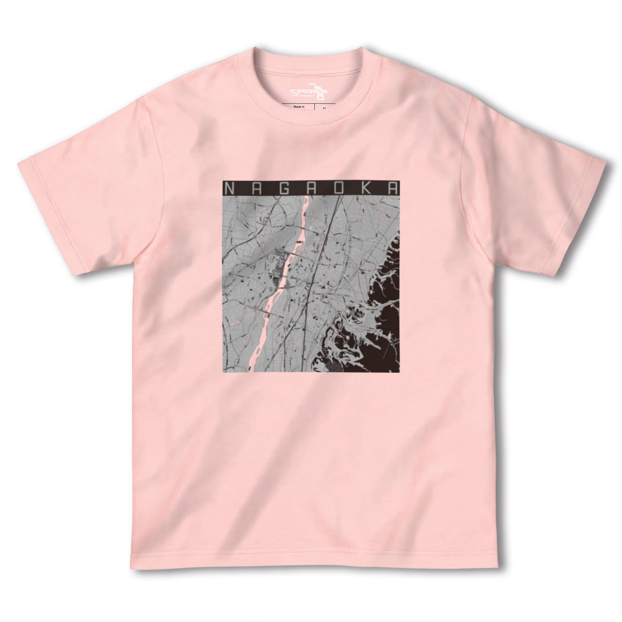【長岡(新潟県)】地図柄ヘビーウェイトTシャツ