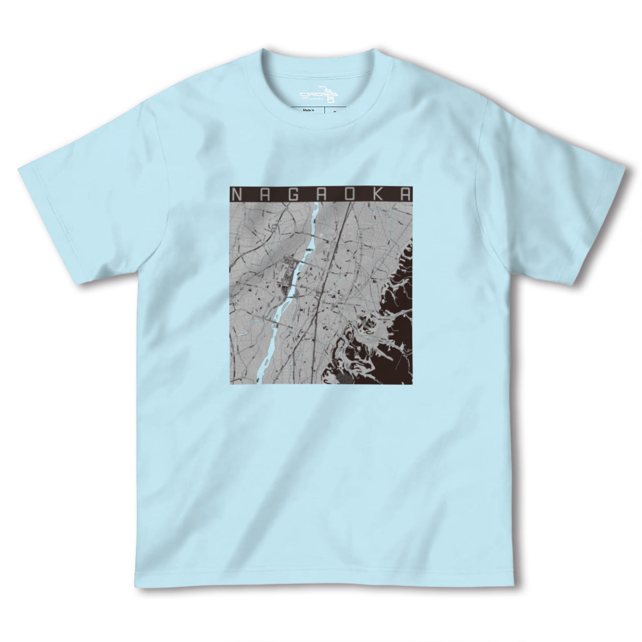 【長岡(新潟県)】地図柄ヘビーウェイトTシャツ