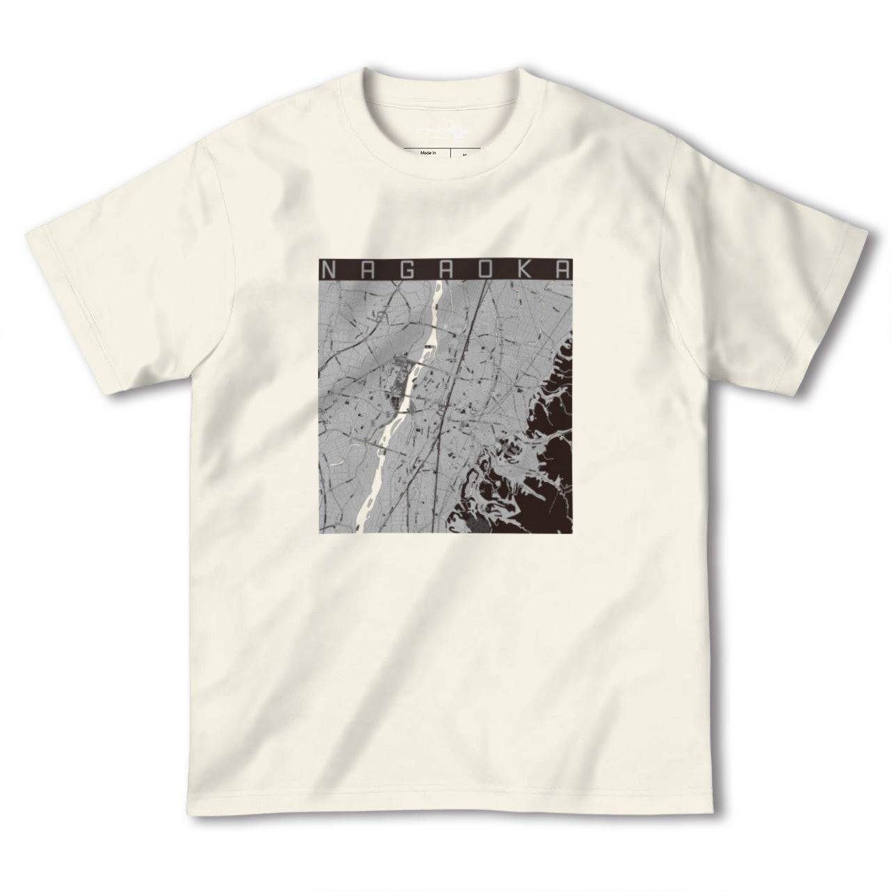 【長岡(新潟県)】地図柄ヘビーウェイトTシャツ