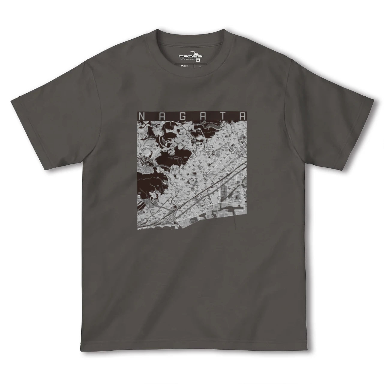 【長田(兵庫県)】地図柄ヘビーウェイトTシャツ