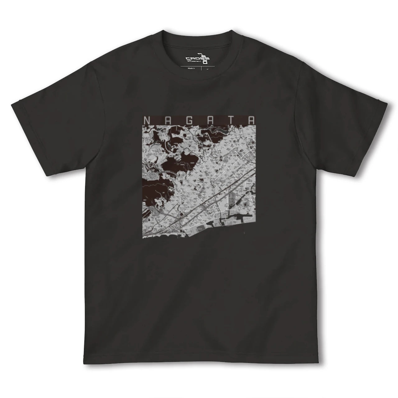 【長田(兵庫県)】地図柄ヘビーウェイトTシャツ