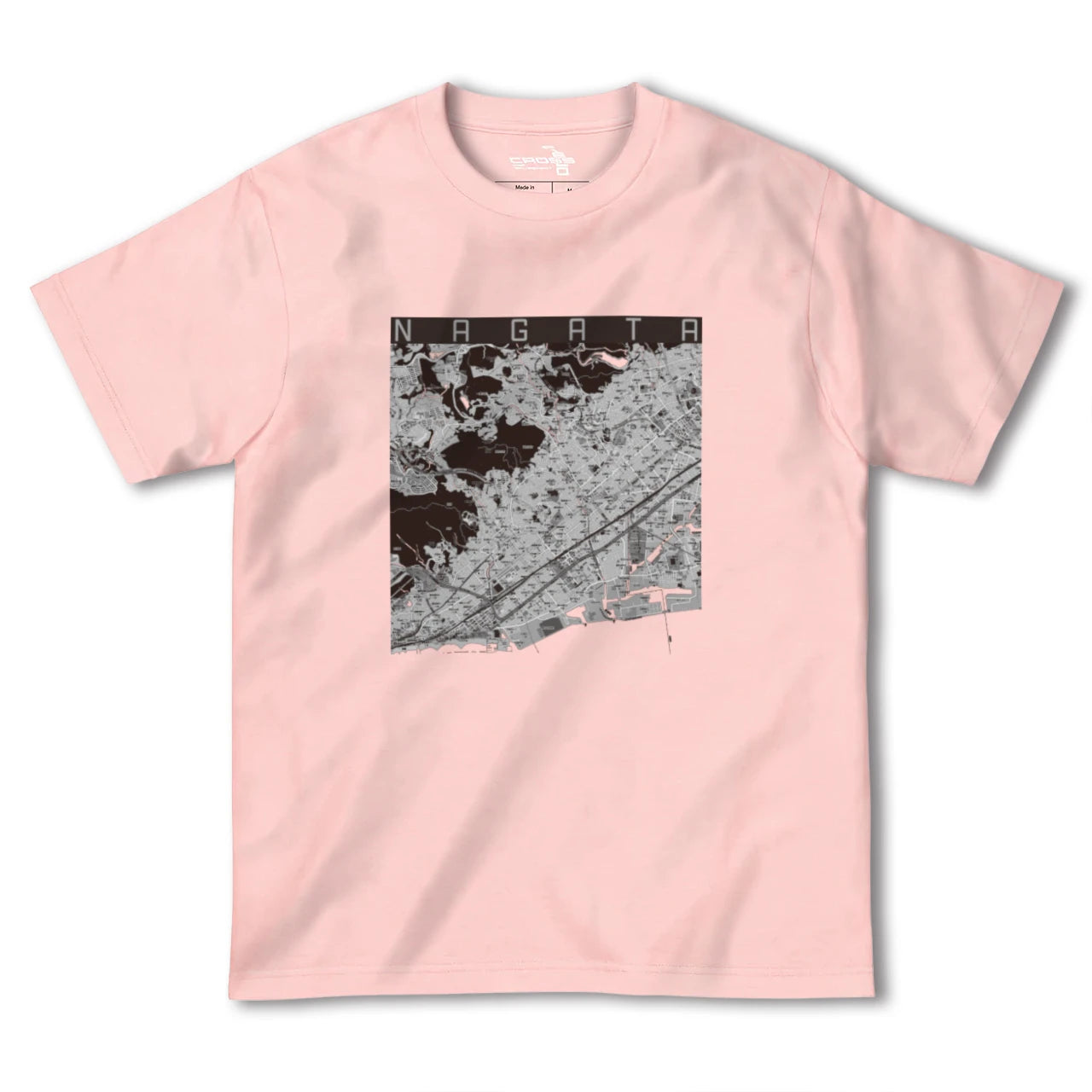 【長田(兵庫県)】地図柄ヘビーウェイトTシャツ