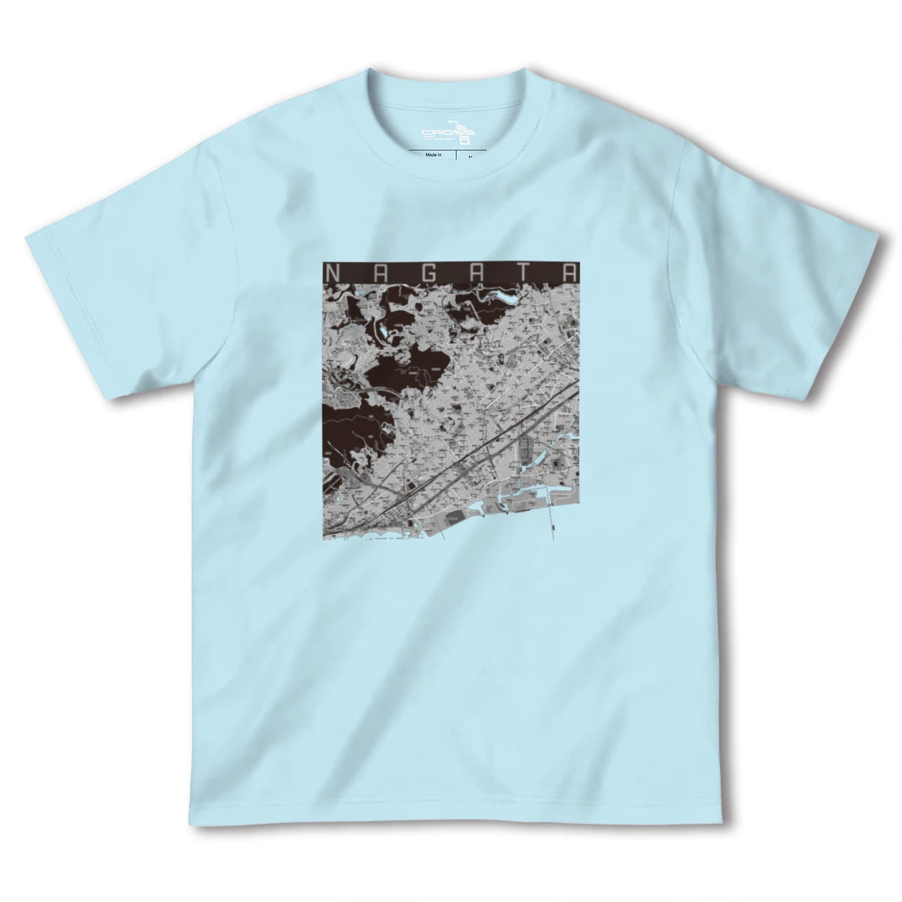 【長田(兵庫県)】地図柄ヘビーウェイトTシャツ