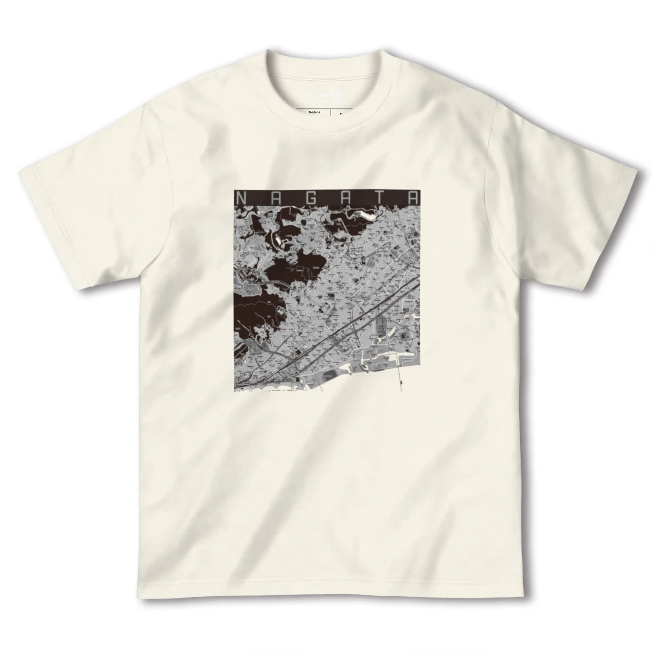 【長田(兵庫県)】地図柄ヘビーウェイトTシャツ