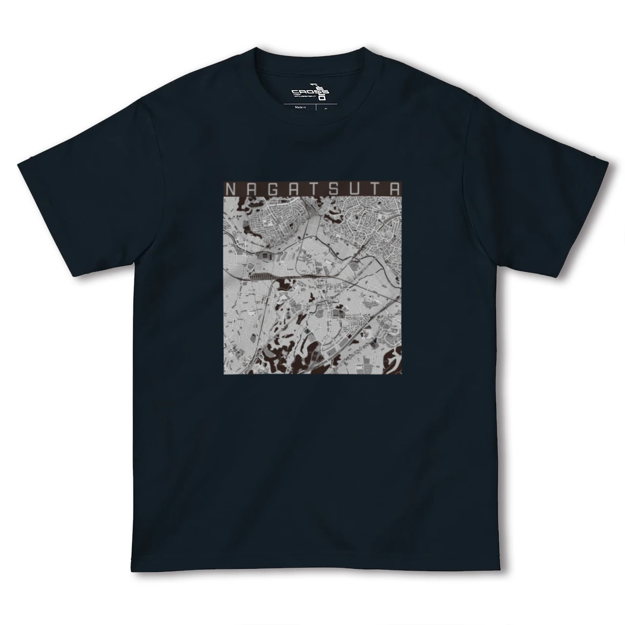 【長津田(神奈川県)】地図柄ヘビーウェイトTシャツ