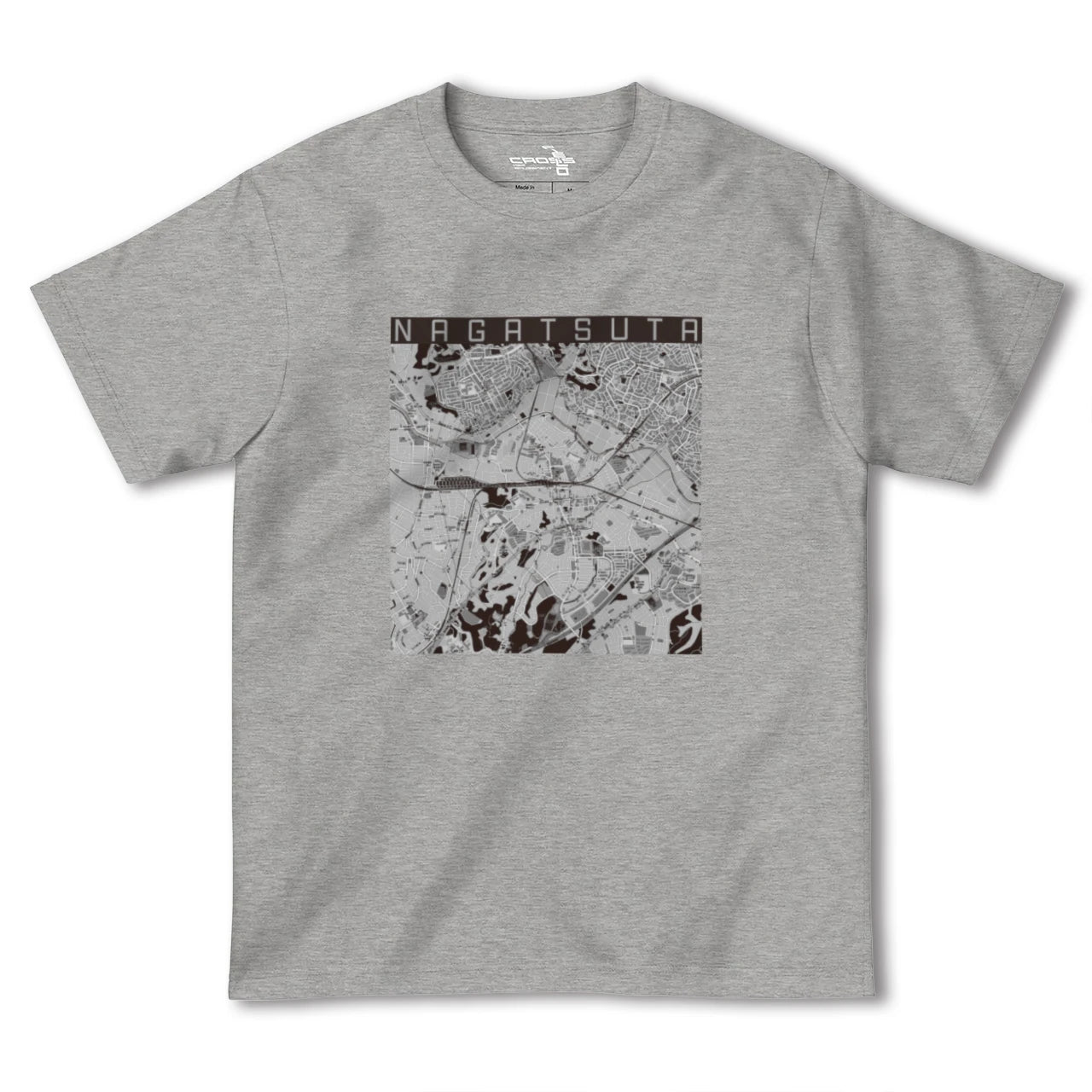 【長津田(神奈川県)】地図柄ヘビーウェイトTシャツ