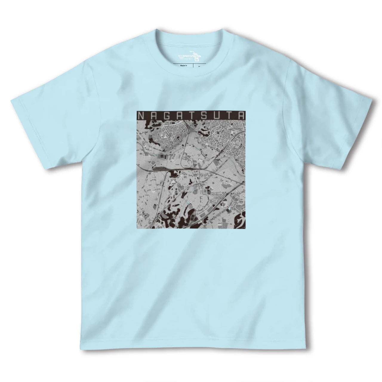 【長津田(神奈川県)】地図柄ヘビーウェイトTシャツ