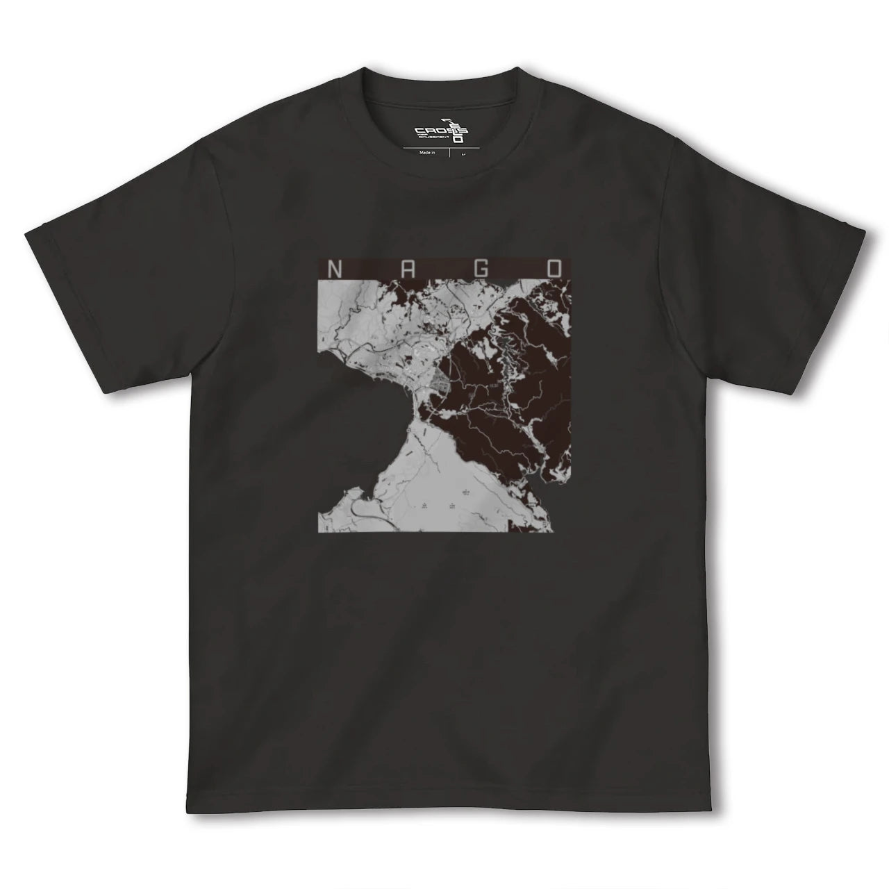 【名護(沖縄県)】地図柄ヘビーウェイトTシャツ