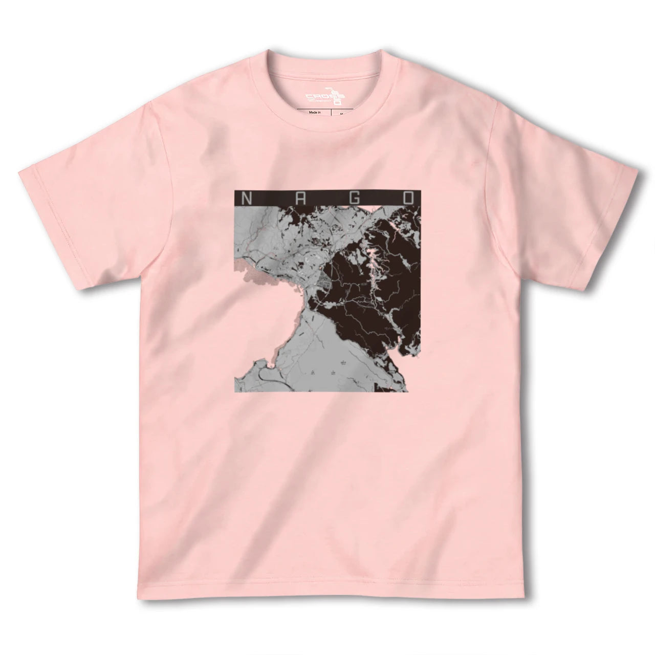 【名護(沖縄県)】地図柄ヘビーウェイトTシャツ