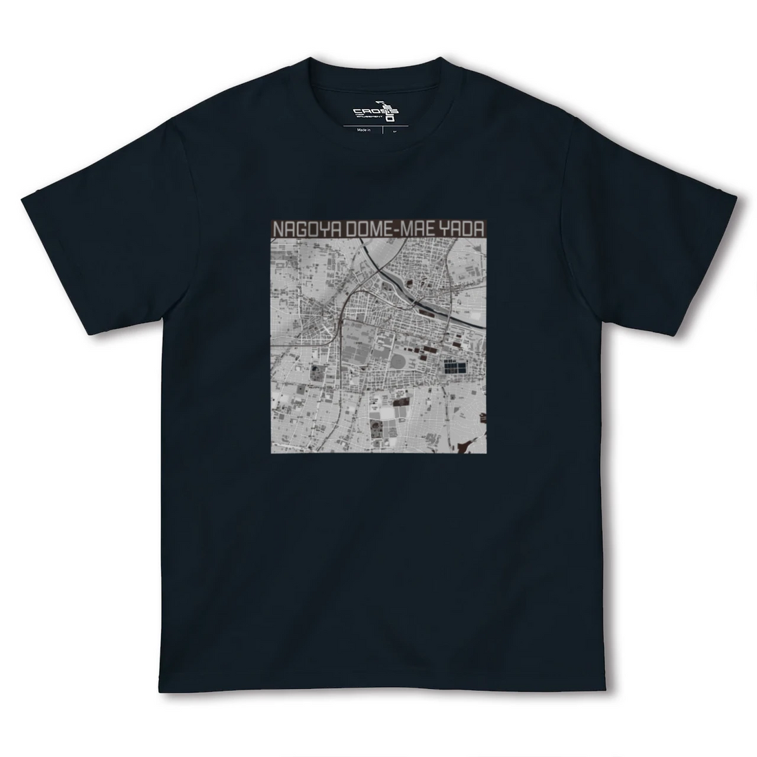 【ナゴヤドーム前矢田(愛知県)】地図柄ヘビーウェイトTシャツ