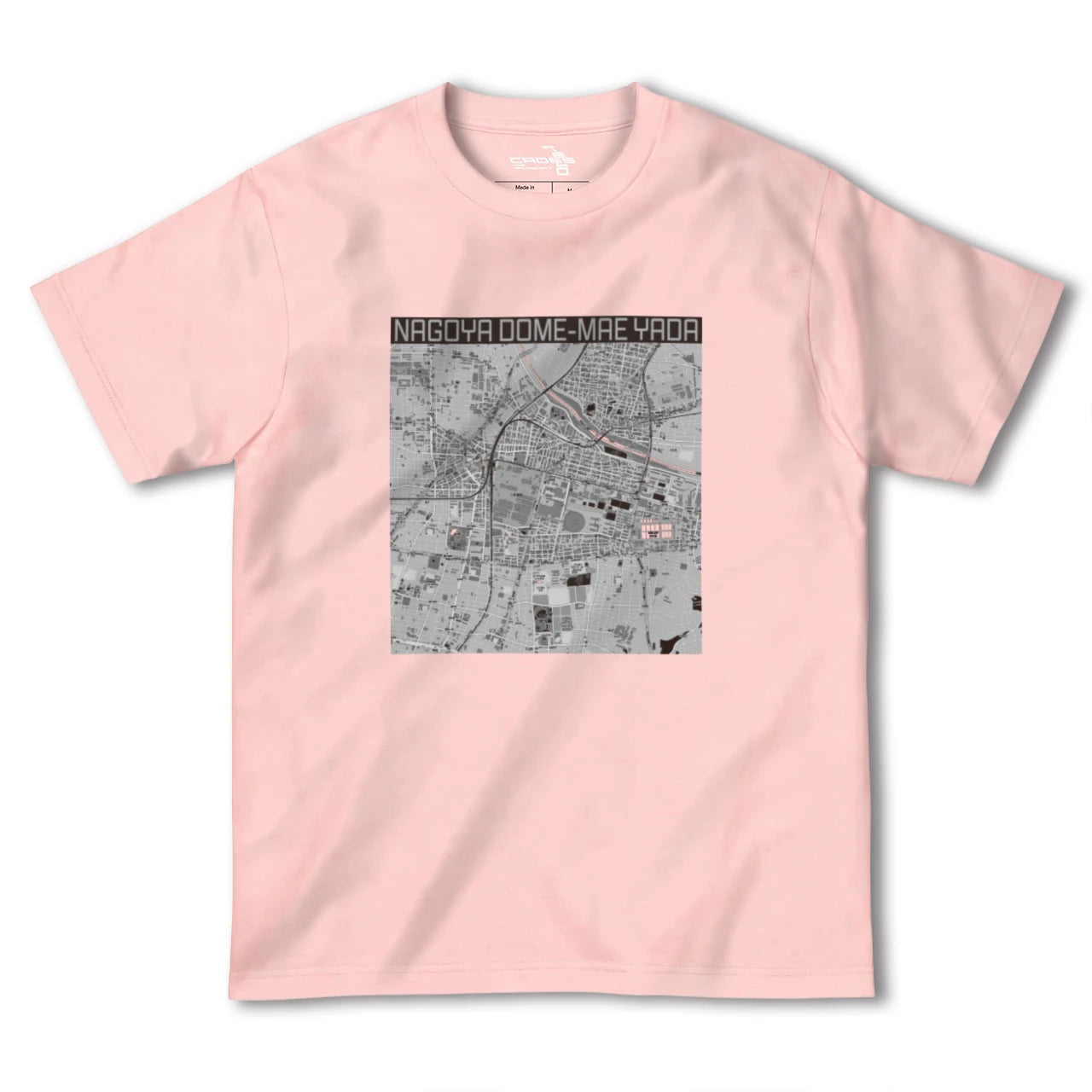 【ナゴヤドーム前矢田(愛知県)】地図柄ヘビーウェイトTシャツ