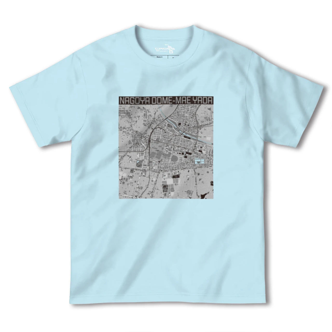 【ナゴヤドーム前矢田(愛知県)】地図柄ヘビーウェイトTシャツ