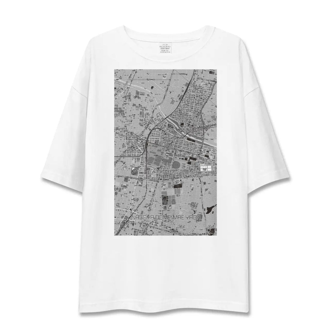 【ナゴヤドーム前矢田(愛知県)】地図柄ビッグシルエットTシャツ