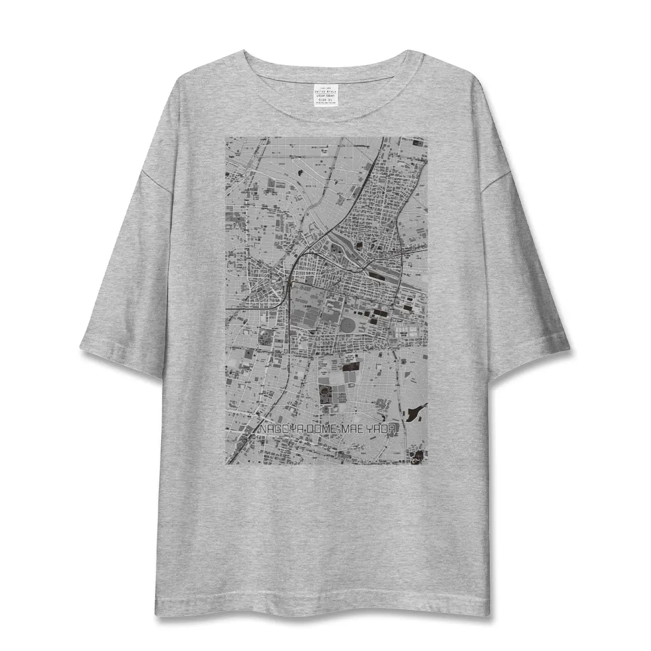 【ナゴヤドーム前矢田(愛知県)】地図柄ビッグシルエットTシャツ