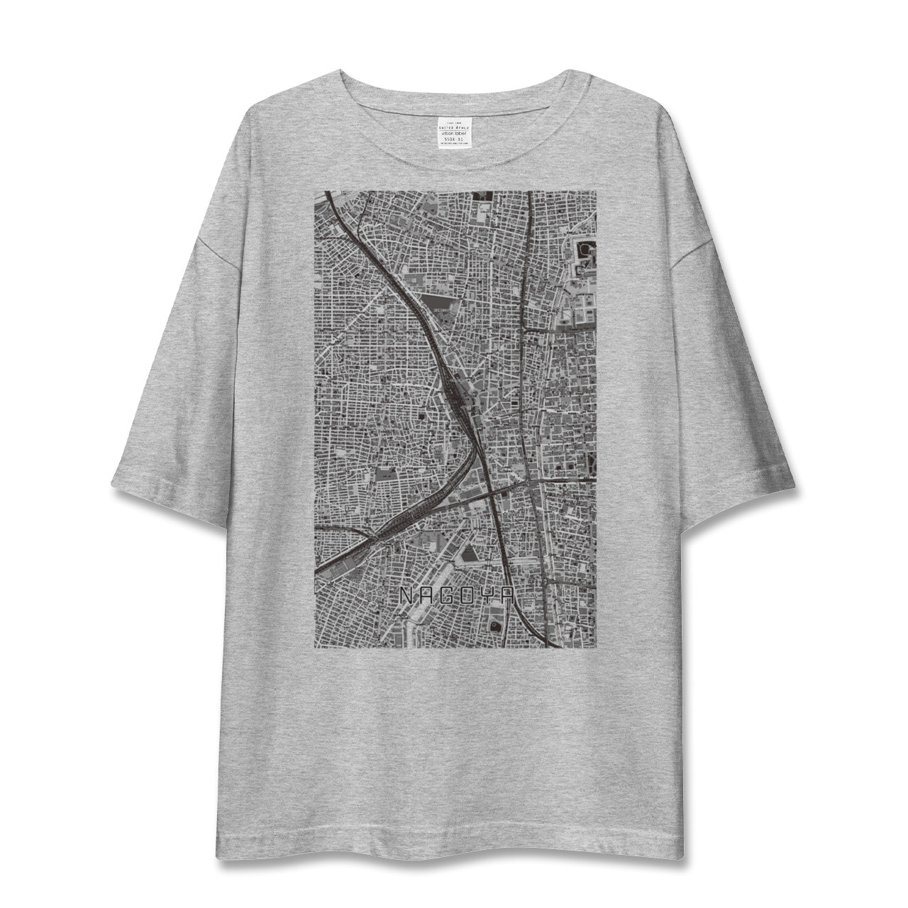 【名古屋2(愛知県)】地図柄ビッグシルエットTシャツ