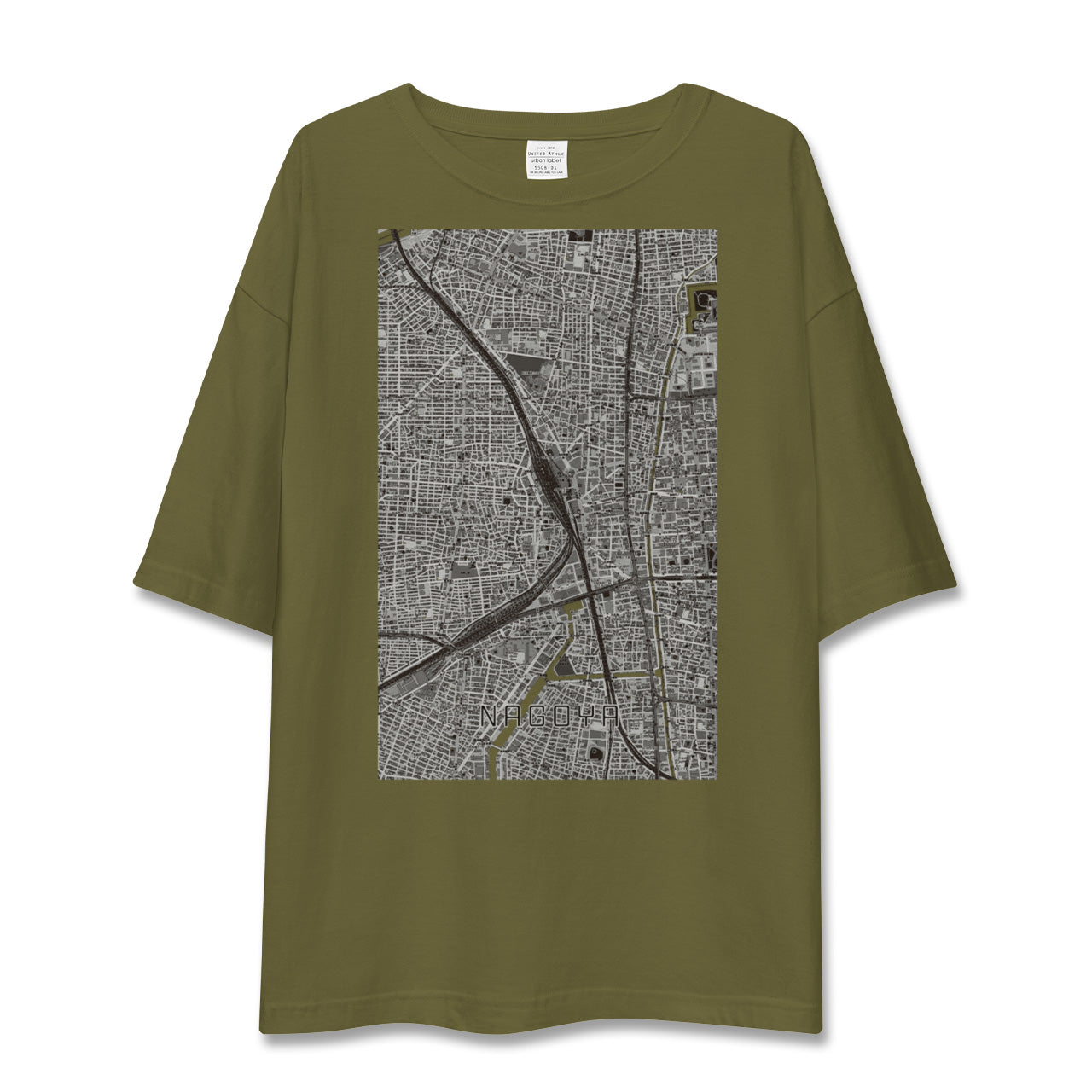 【名古屋2(愛知県)】地図柄ビッグシルエットTシャツ
