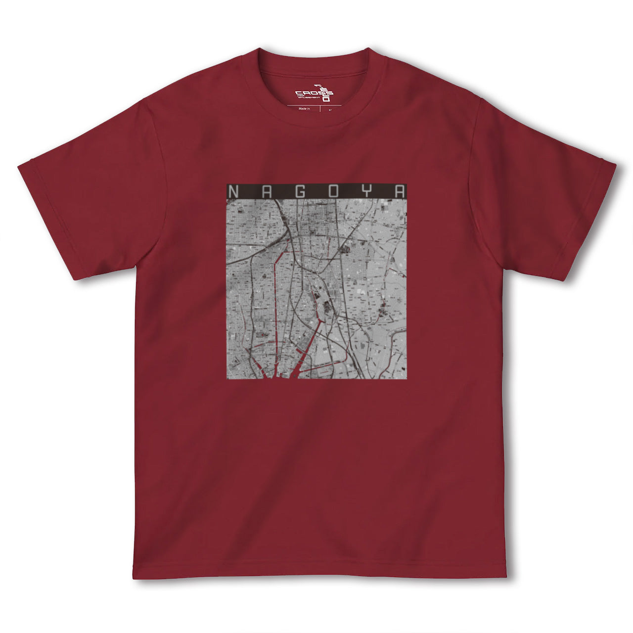 【名古屋(愛知県)】地図柄ヘビーウェイトTシャツ