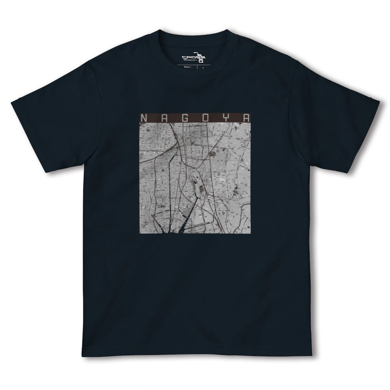 【名古屋(愛知県)】地図柄ヘビーウェイトTシャツ