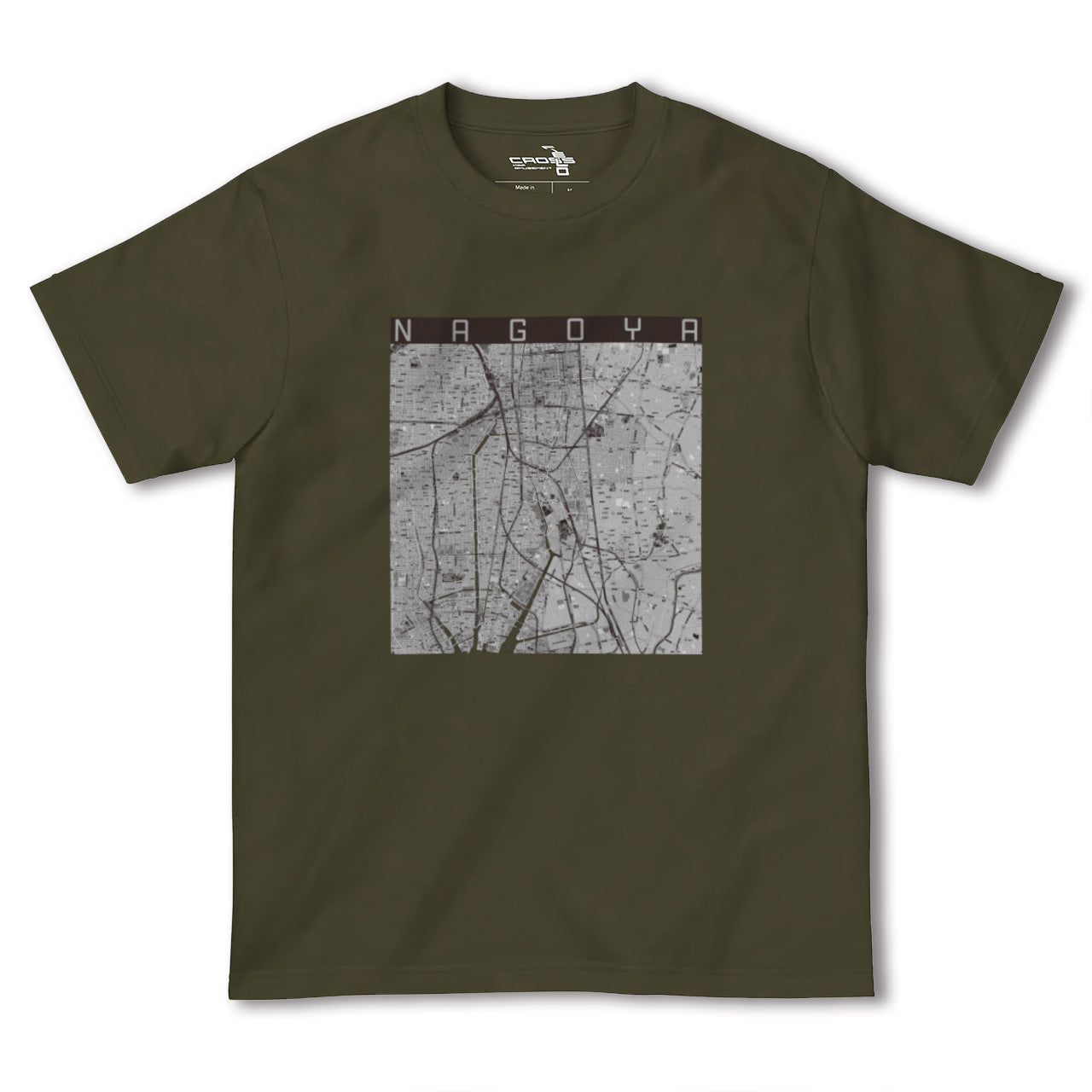 【名古屋(愛知県)】地図柄ヘビーウェイトTシャツ
