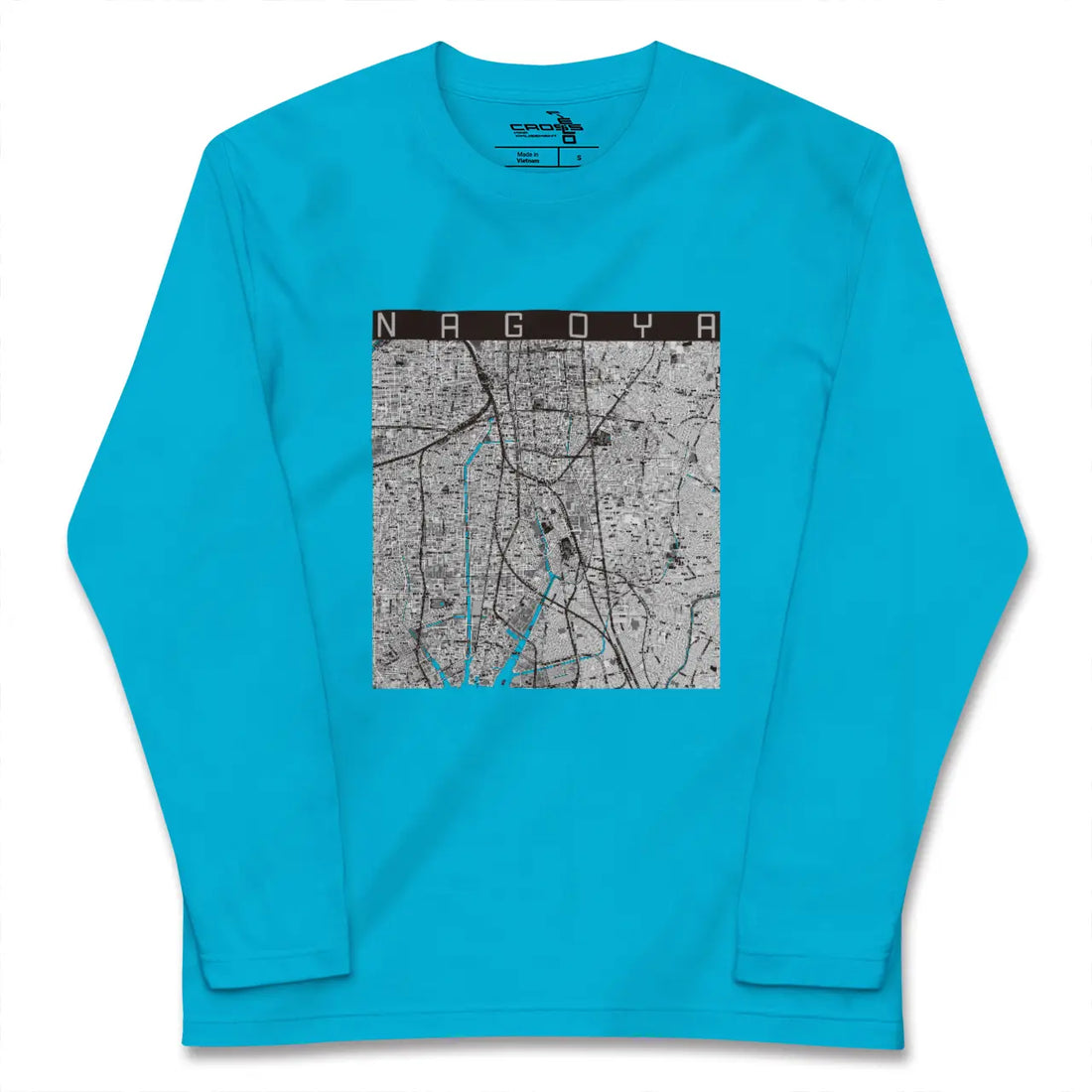 【名古屋(愛知県)】地図柄ロングスリーブTシャツ