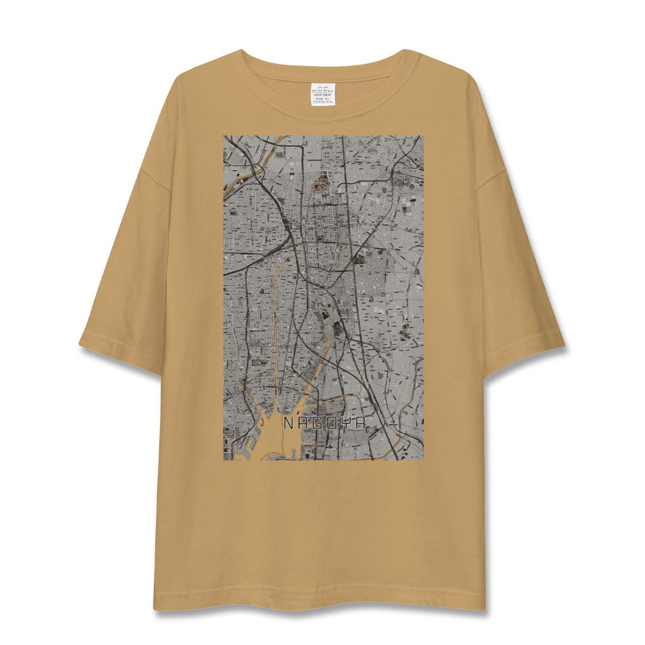 【名古屋(愛知県)】地図柄ビッグシルエットTシャツ