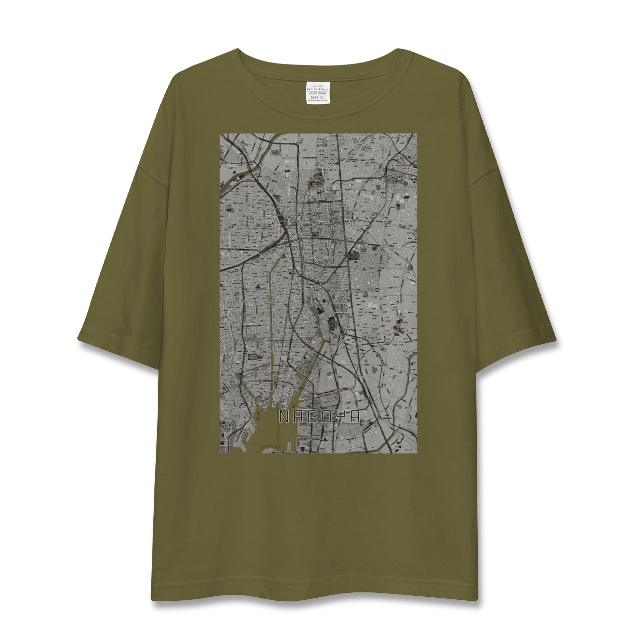 【名古屋(愛知県)】地図柄ビッグシルエットTシャツ
