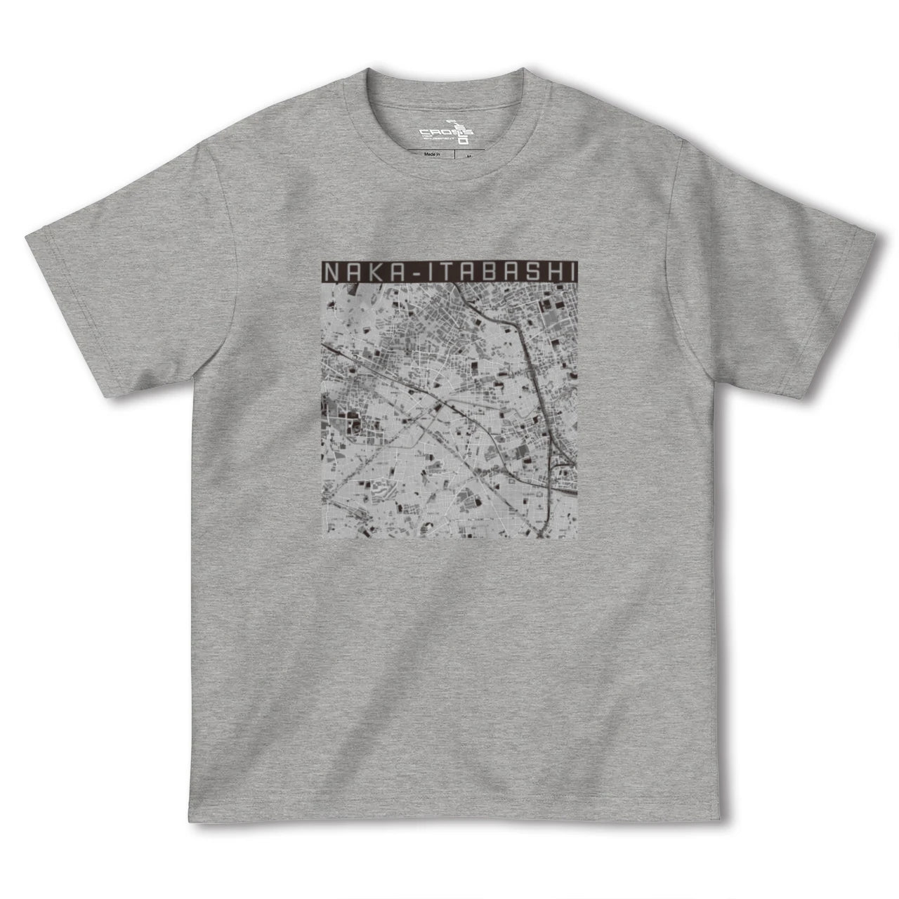 【中板橋(東京都)】地図柄ヘビーウェイトTシャツ