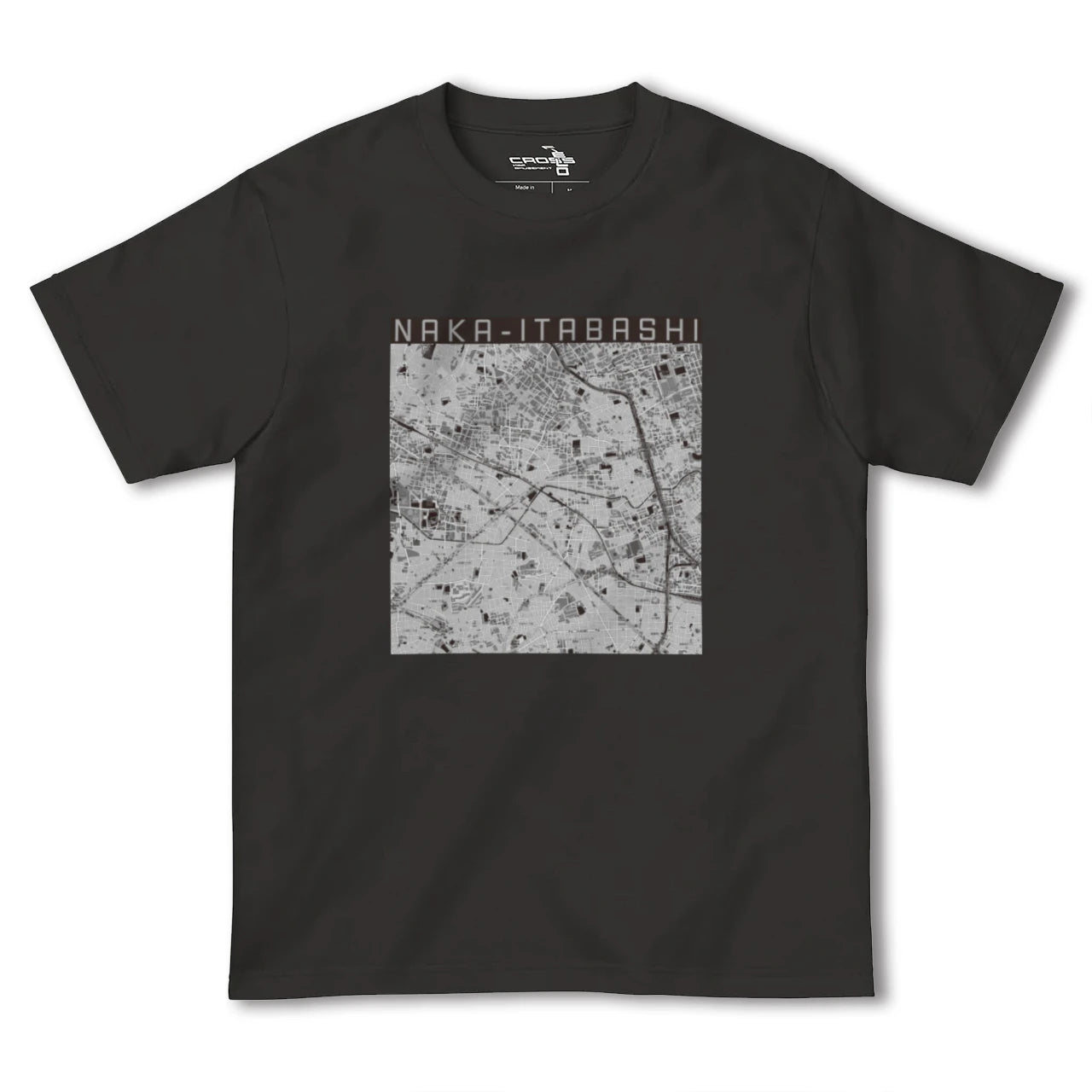 【中板橋(東京都)】地図柄ヘビーウェイトTシャツ
