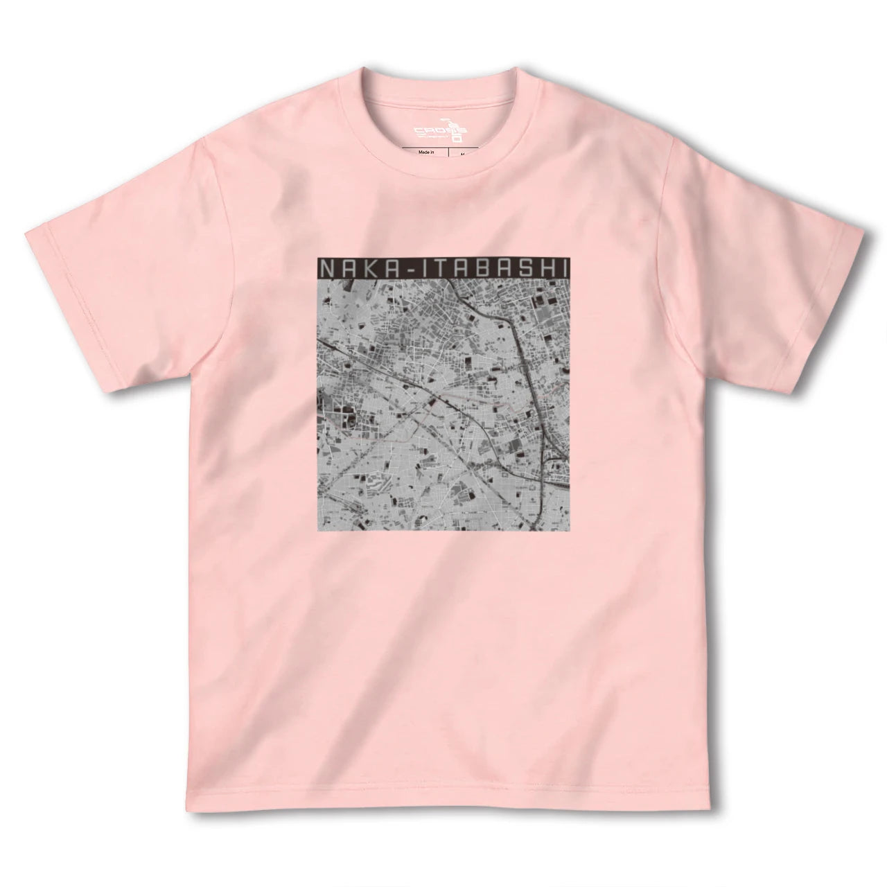【中板橋(東京都)】地図柄ヘビーウェイトTシャツ