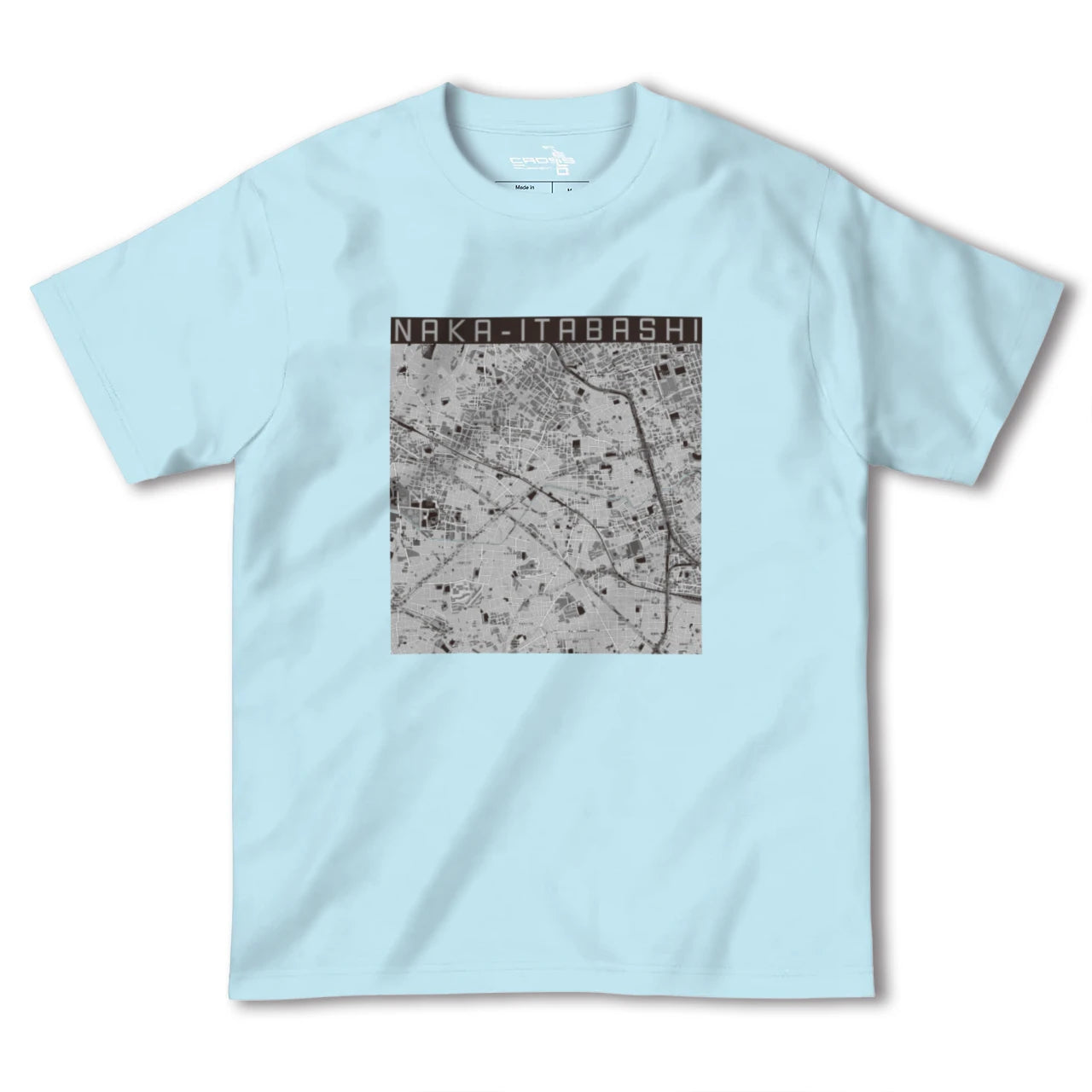【中板橋(東京都)】地図柄ヘビーウェイトTシャツ