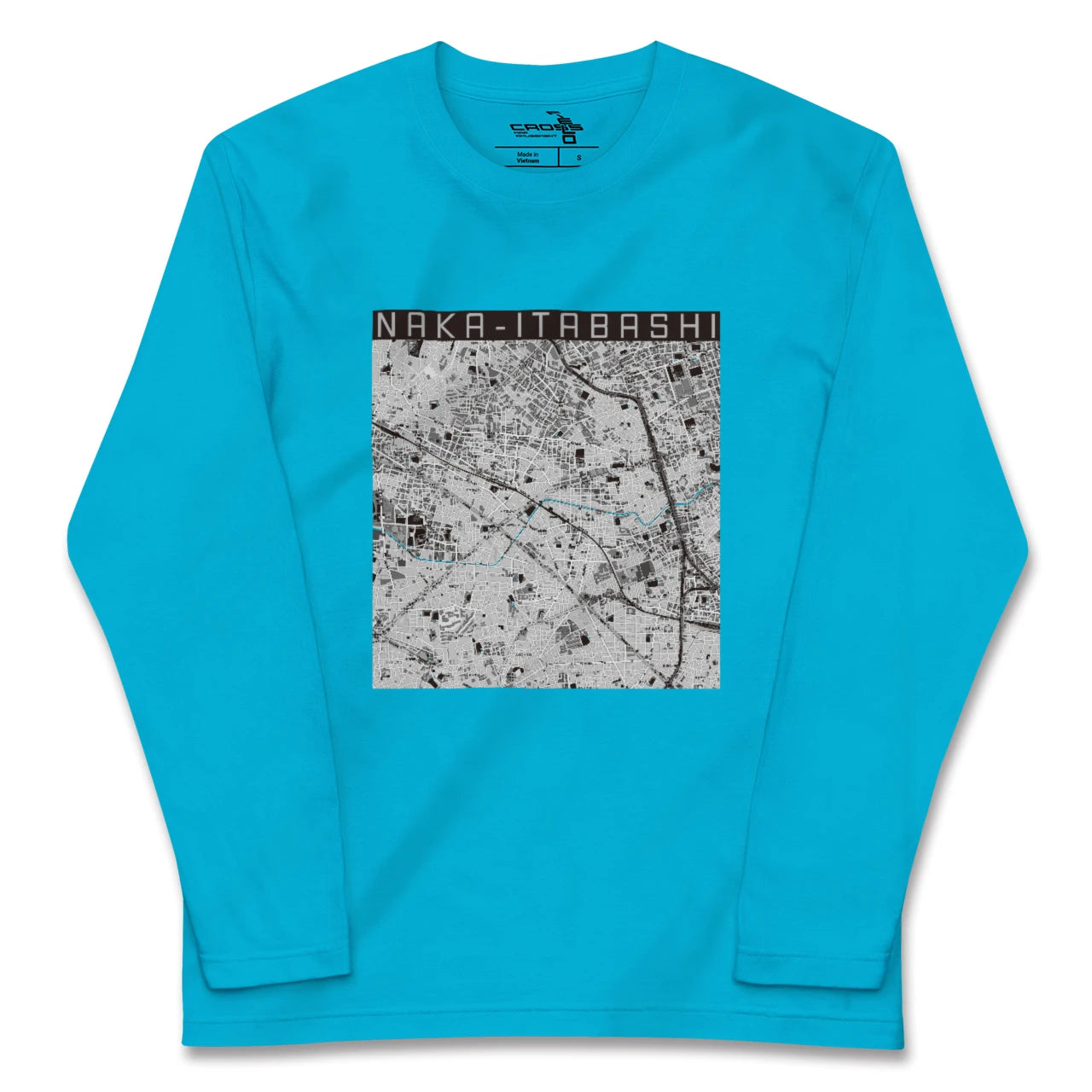 【中板橋(東京都)】地図柄ロングスリーブTシャツ