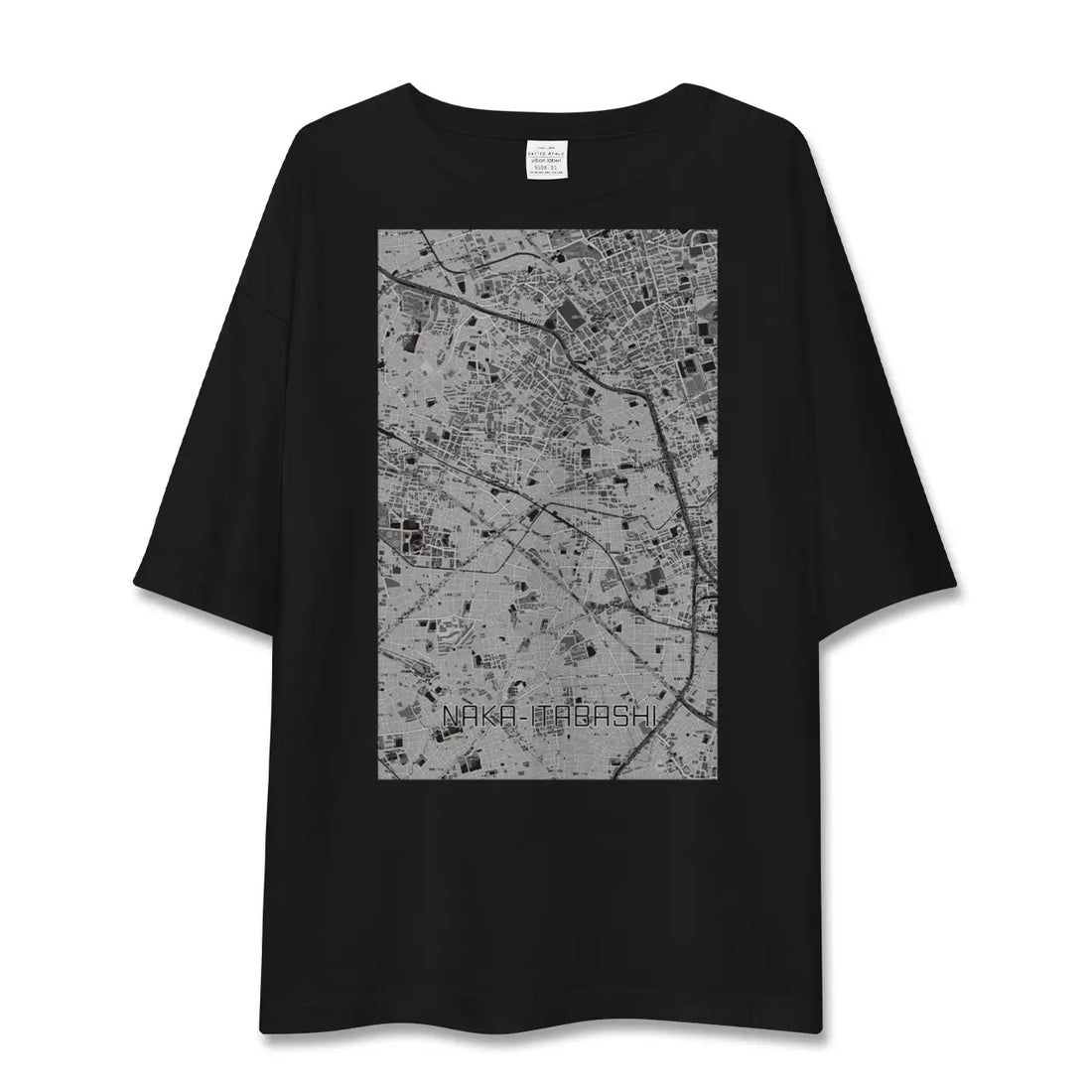 【中板橋(東京都)】地図柄ビッグシルエットTシャツ