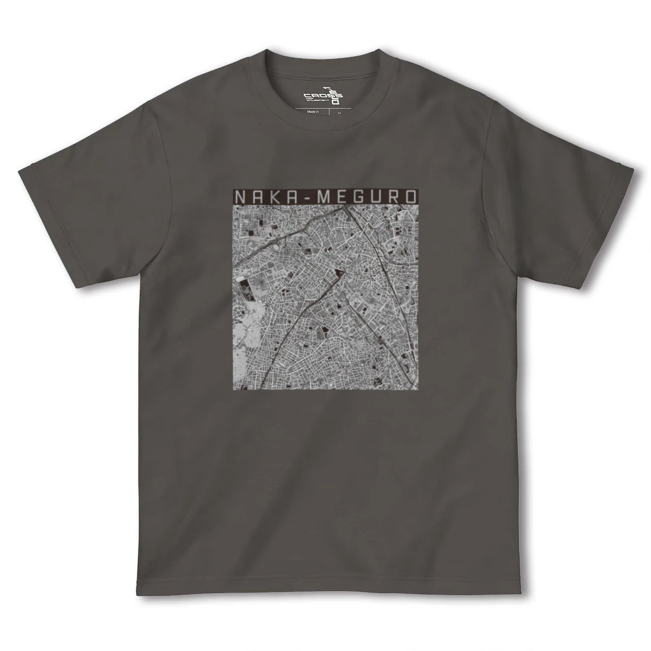 【中目黒(東京都)】地図柄ヘビーウェイトTシャツ