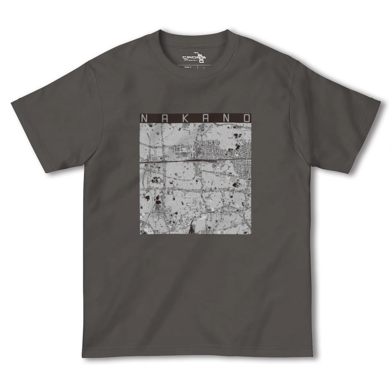 【中野(東京都)】地図柄ヘビーウェイトTシャツ