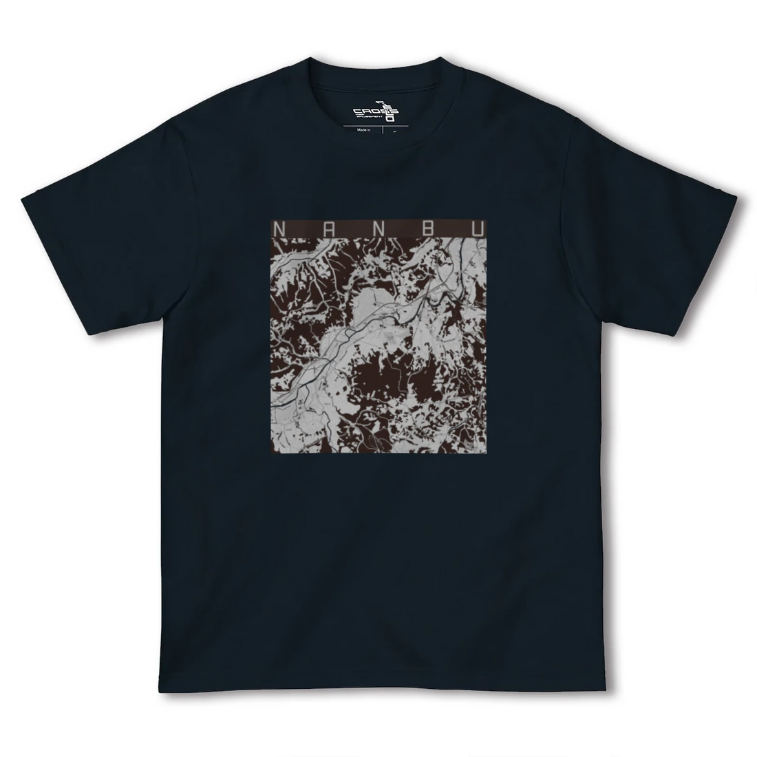 【南部(青森県)】地図柄ヘビーウェイトTシャツ