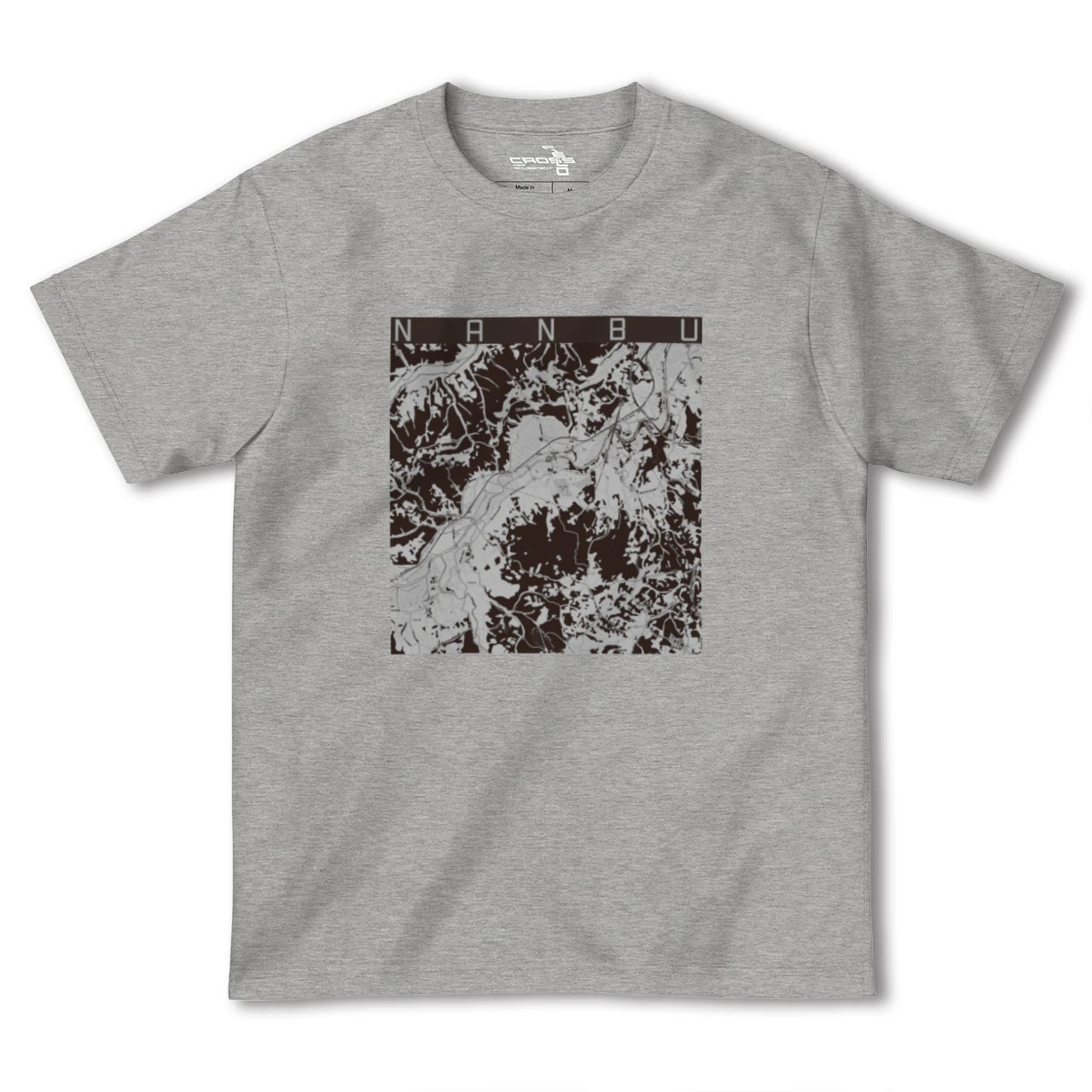 【南部(青森県)】地図柄ヘビーウェイトTシャツ