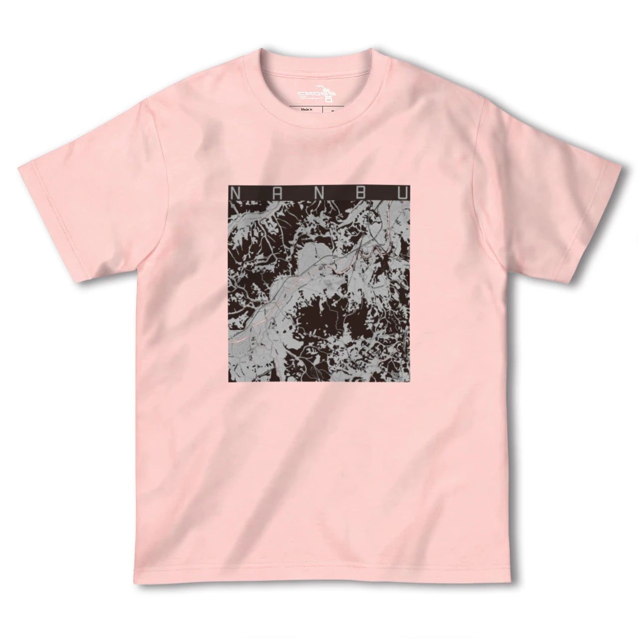 【南部(青森県)】地図柄ヘビーウェイトTシャツ