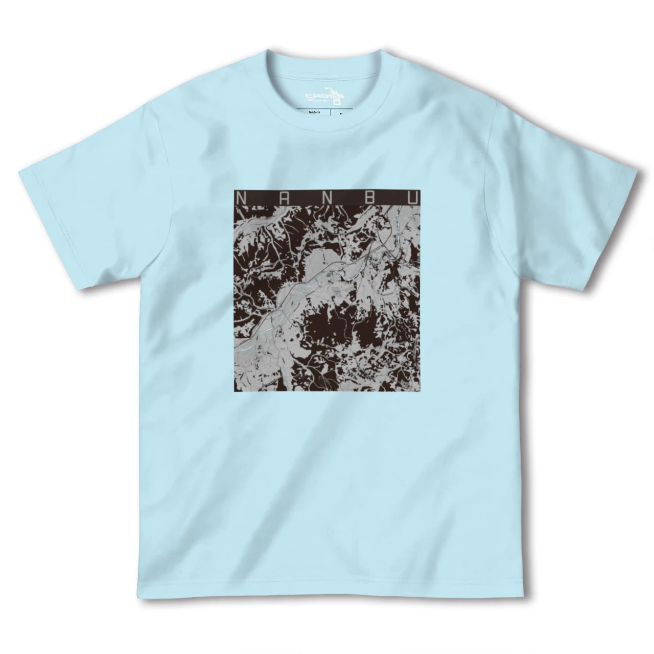 【南部(青森県)】地図柄ヘビーウェイトTシャツ