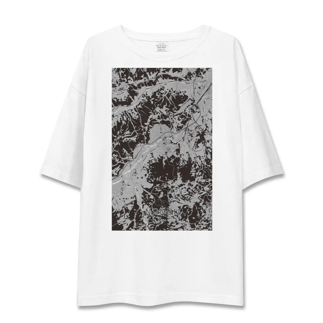 【南部(青森県)】地図柄ビッグシルエットTシャツ