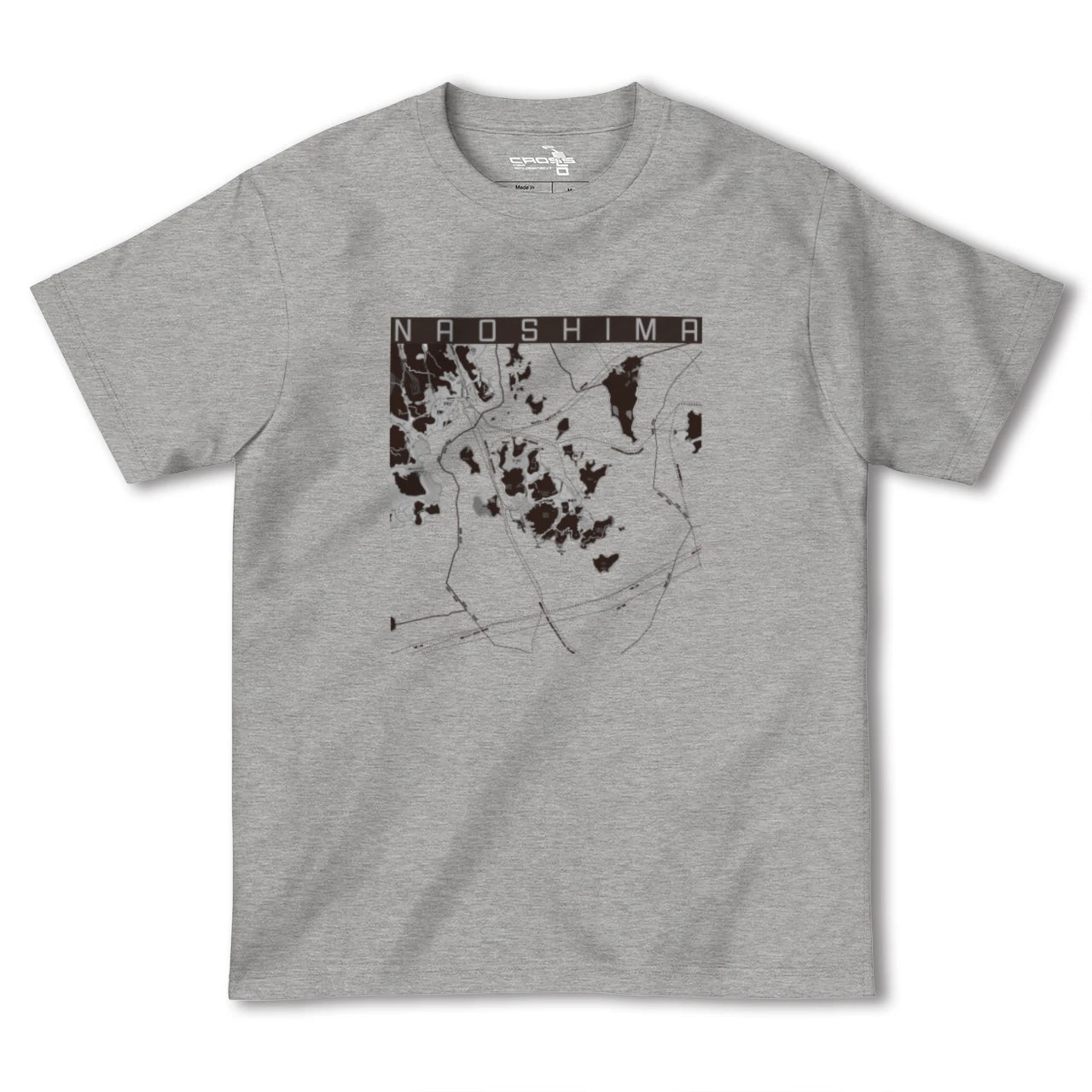 【直島(香川県)】地図柄ヘビーウェイトTシャツ