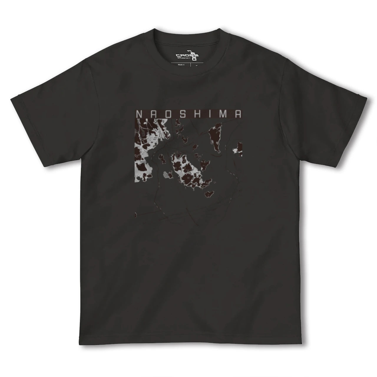【直島(香川県)】地図柄ヘビーウェイトTシャツ