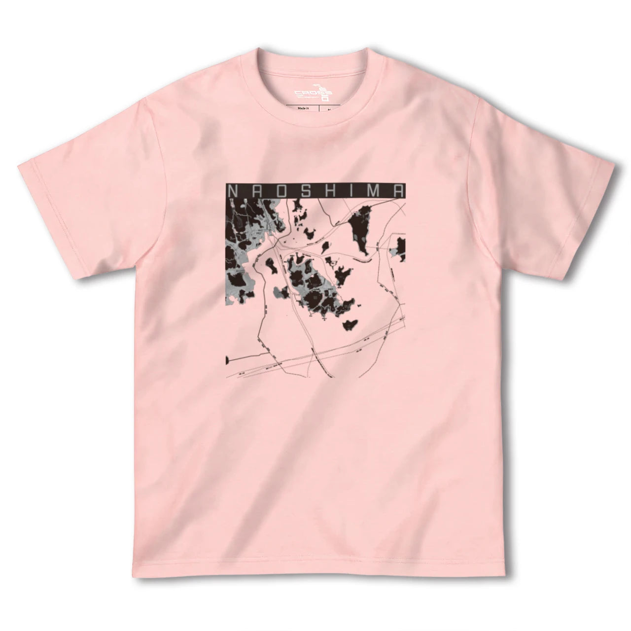 【直島(香川県)】地図柄ヘビーウェイトTシャツ