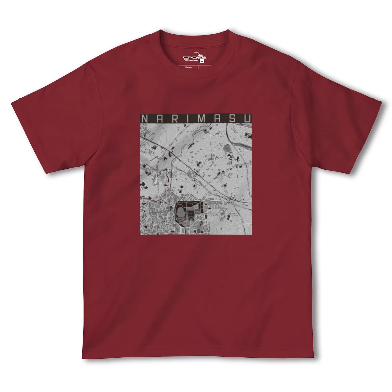 【成増(東京都)】地図柄ヘビーウェイトTシャツ