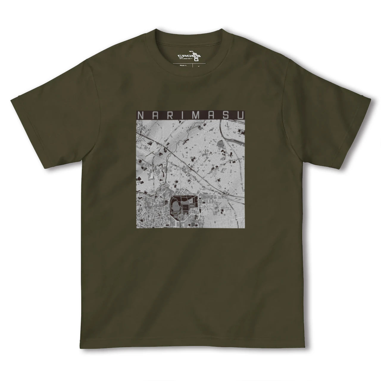 【成増(東京都)】地図柄ヘビーウェイトTシャツ